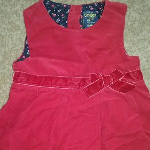 Oshkosh corduroy dress 18m